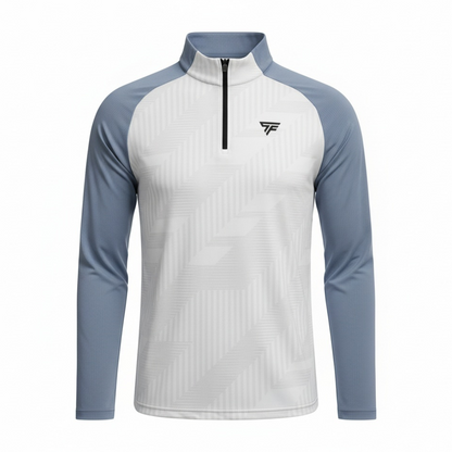 BLUE/WHITE CLOUD 1/4 ZIP