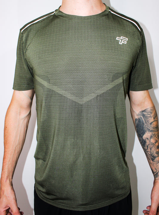 Endurance Khaki Green T-Shirt